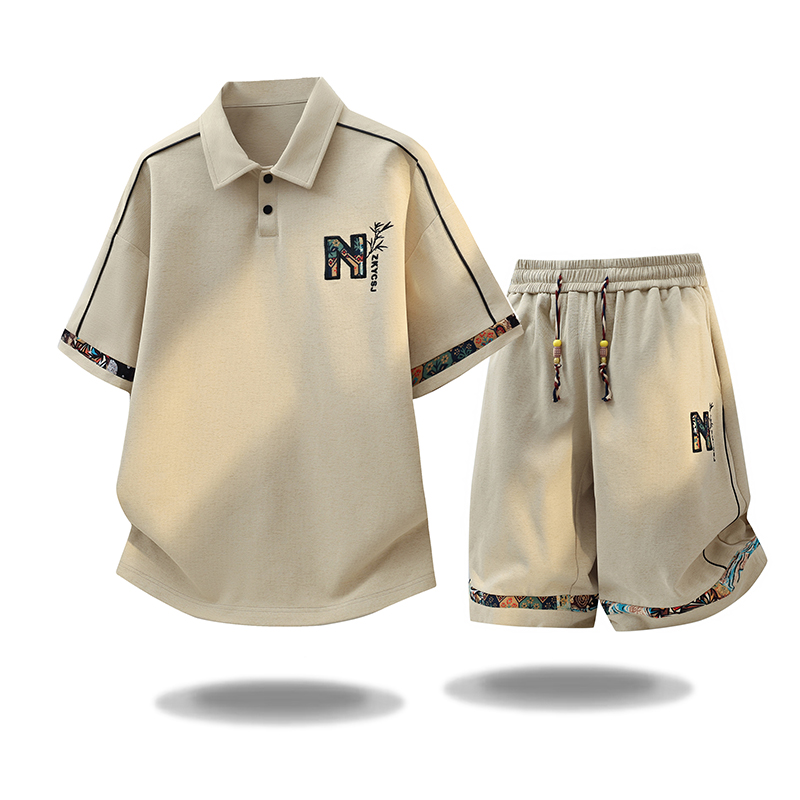 Embroidery Tshirt - Nova Moda de Verão, Conjunto de
