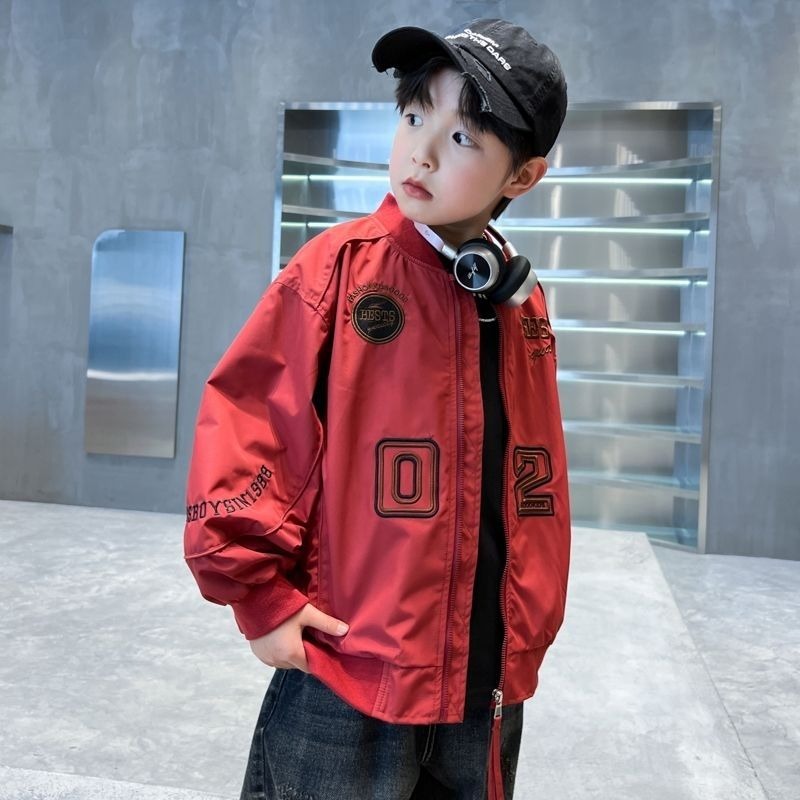Embroidery Jacket - 2025 novos meninos jaqueta de beisebol