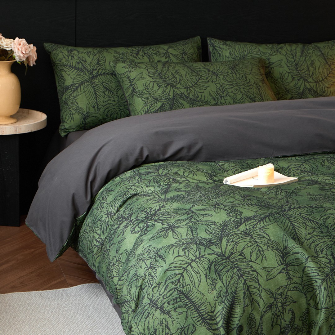 Embroidery Quilt Cover - Conjunto de Roupa de Cama com