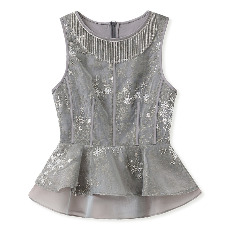 2025 verão conjunto de colete  - Embroidery Vest avaliação e preço