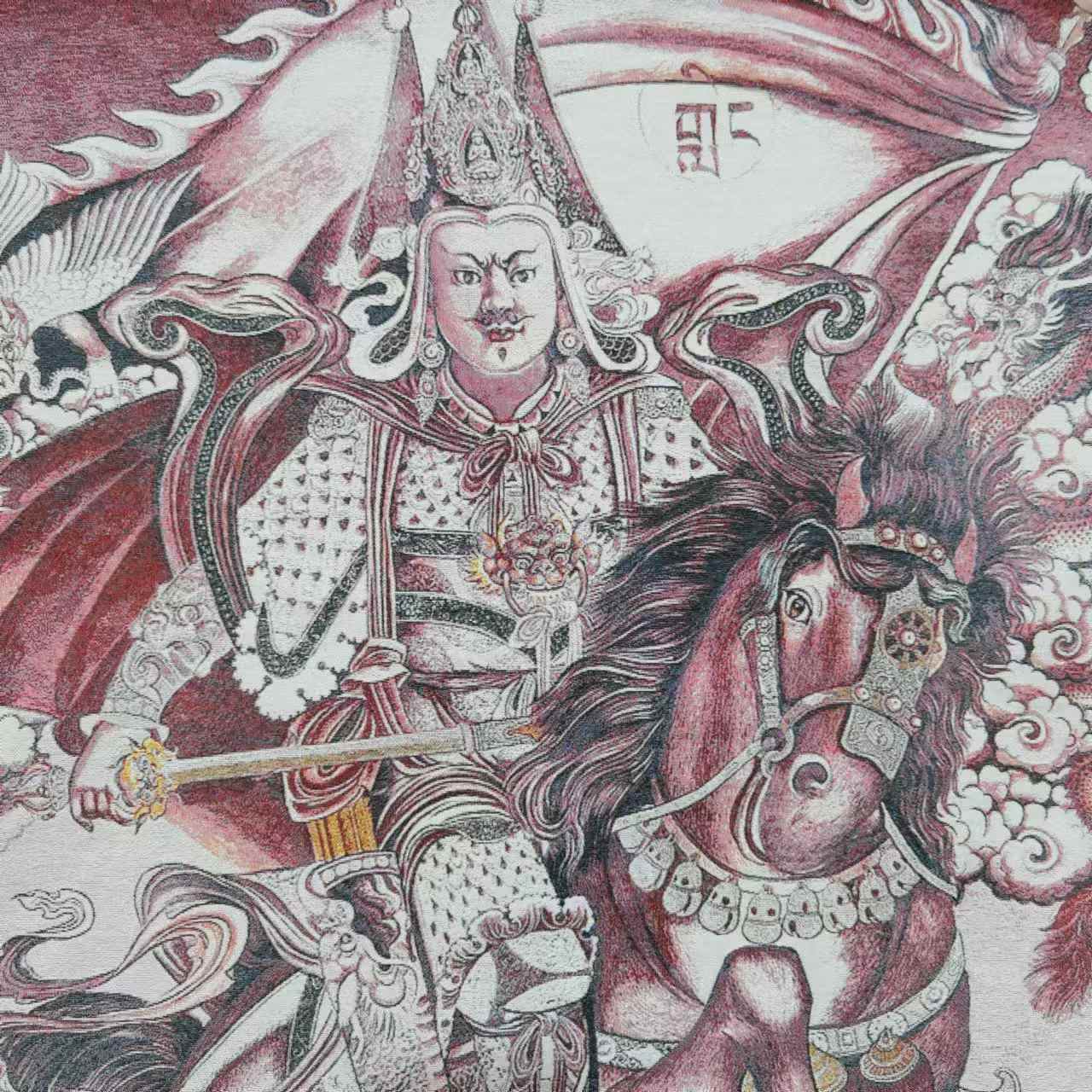 Thangka de 35 polegadas com bo - Embroidery Horse avaliação e preço
