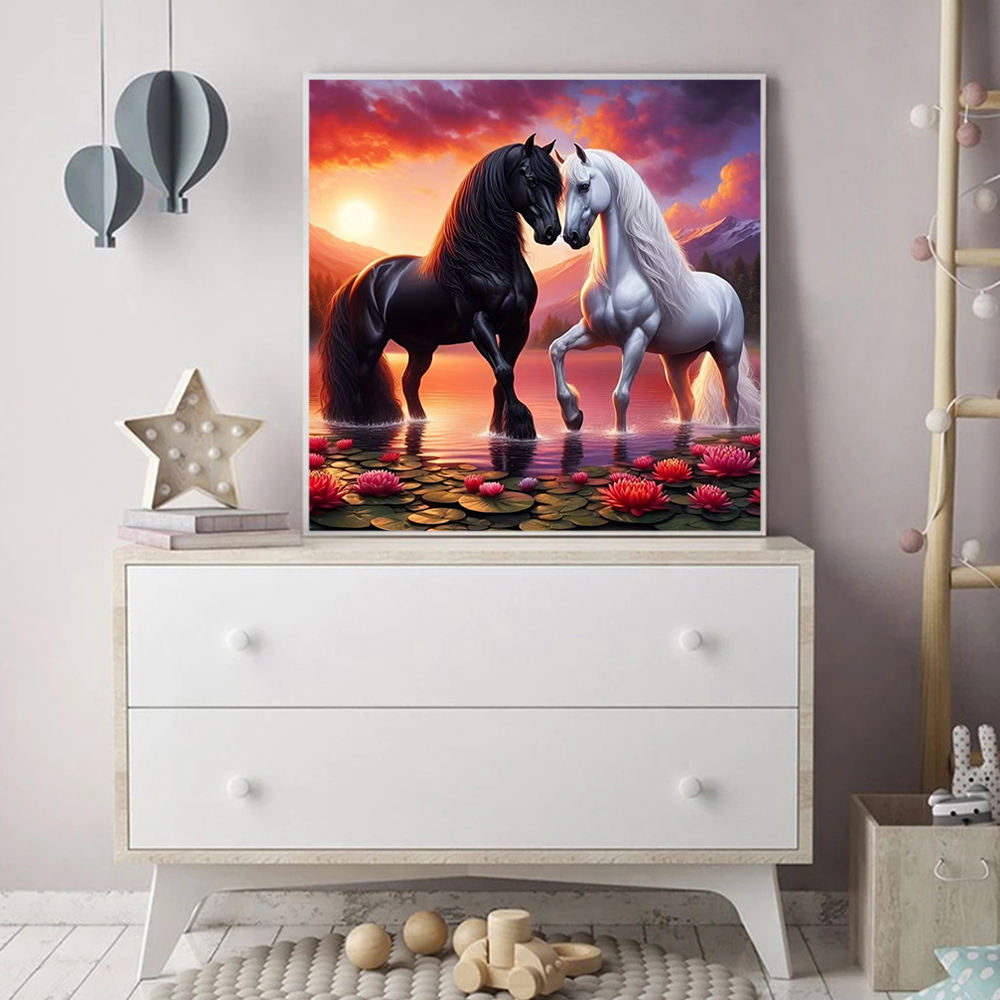Mosaico de diamante Evershine  - Embroidery Horse avaliação e preço