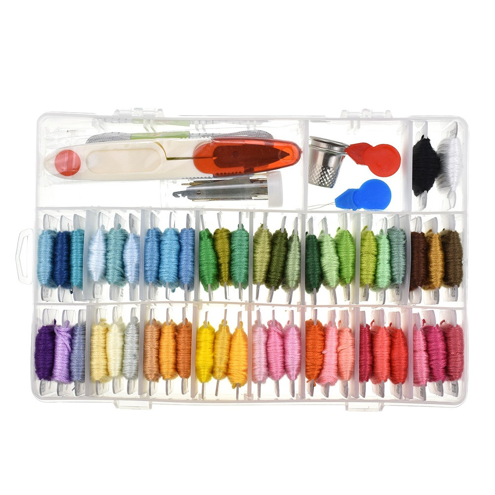 Kit de Bordado com 50 Peças So - Embroidery Free Pattern avaliação e preço