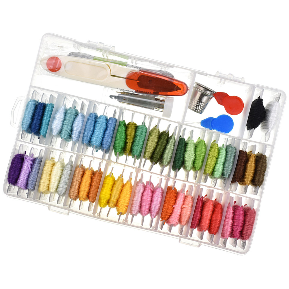 Kit de Bordado com 50 Peças So - Embroidery Free Pattern avaliação e preço