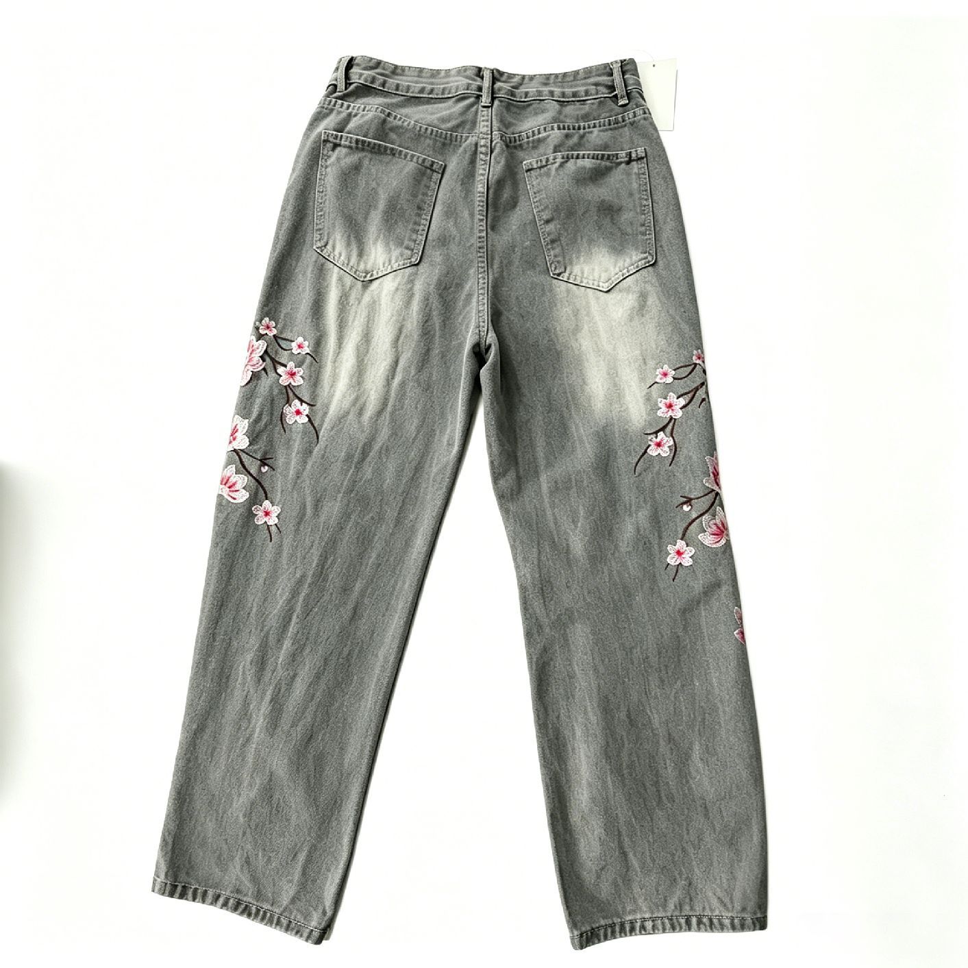 Calça Jeans de Cintura Alta So - Embroidery Jeans Sakura avaliação e preço
