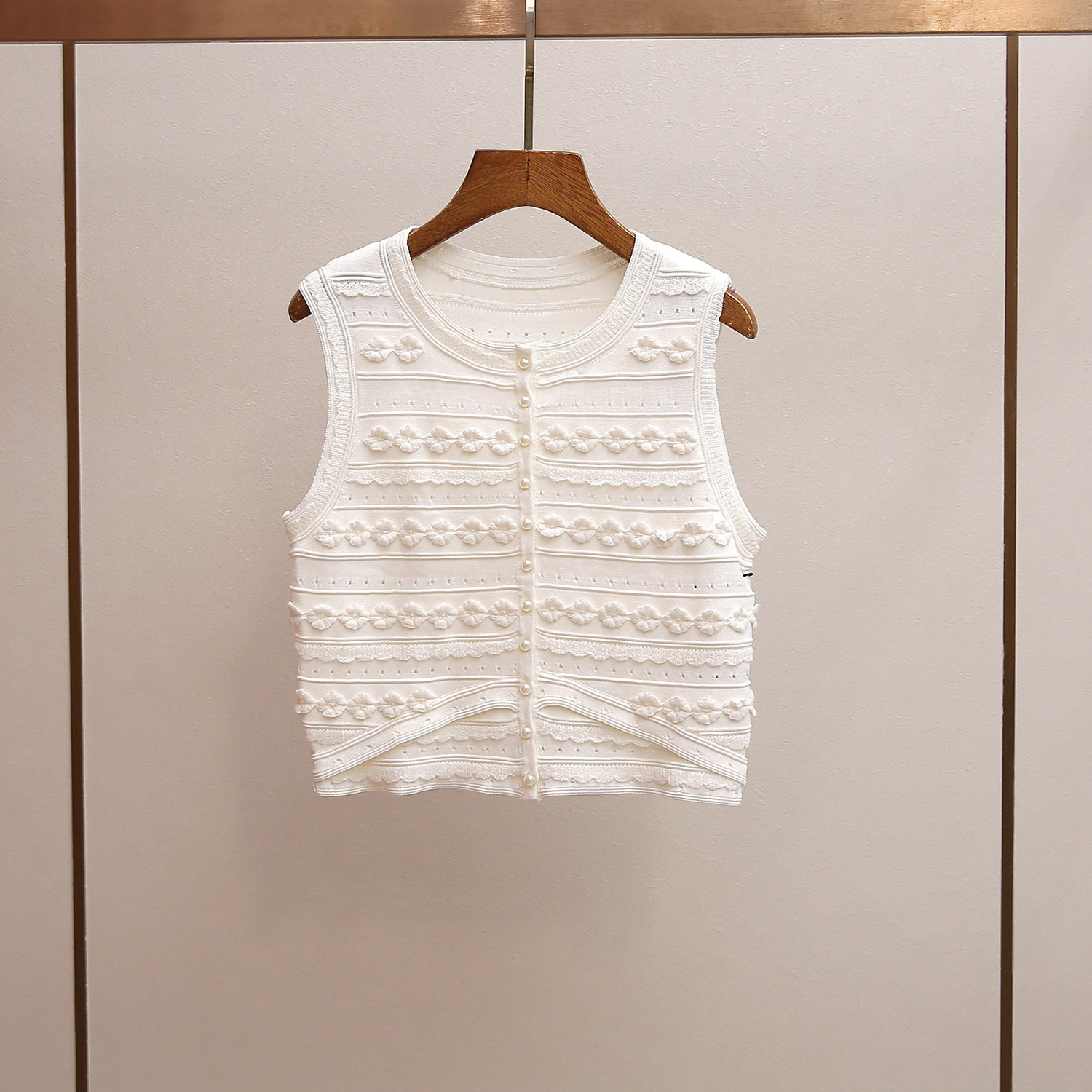 Coleção Primavera Verão 2026:  - Embroidery Vest avaliação e preço