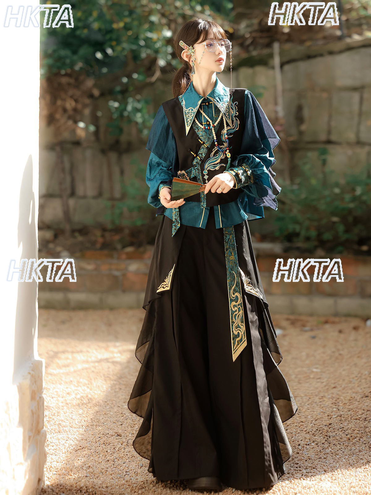 Novo Conjunto Lolita Cosplay F - Embroidery Vest avaliação e preço