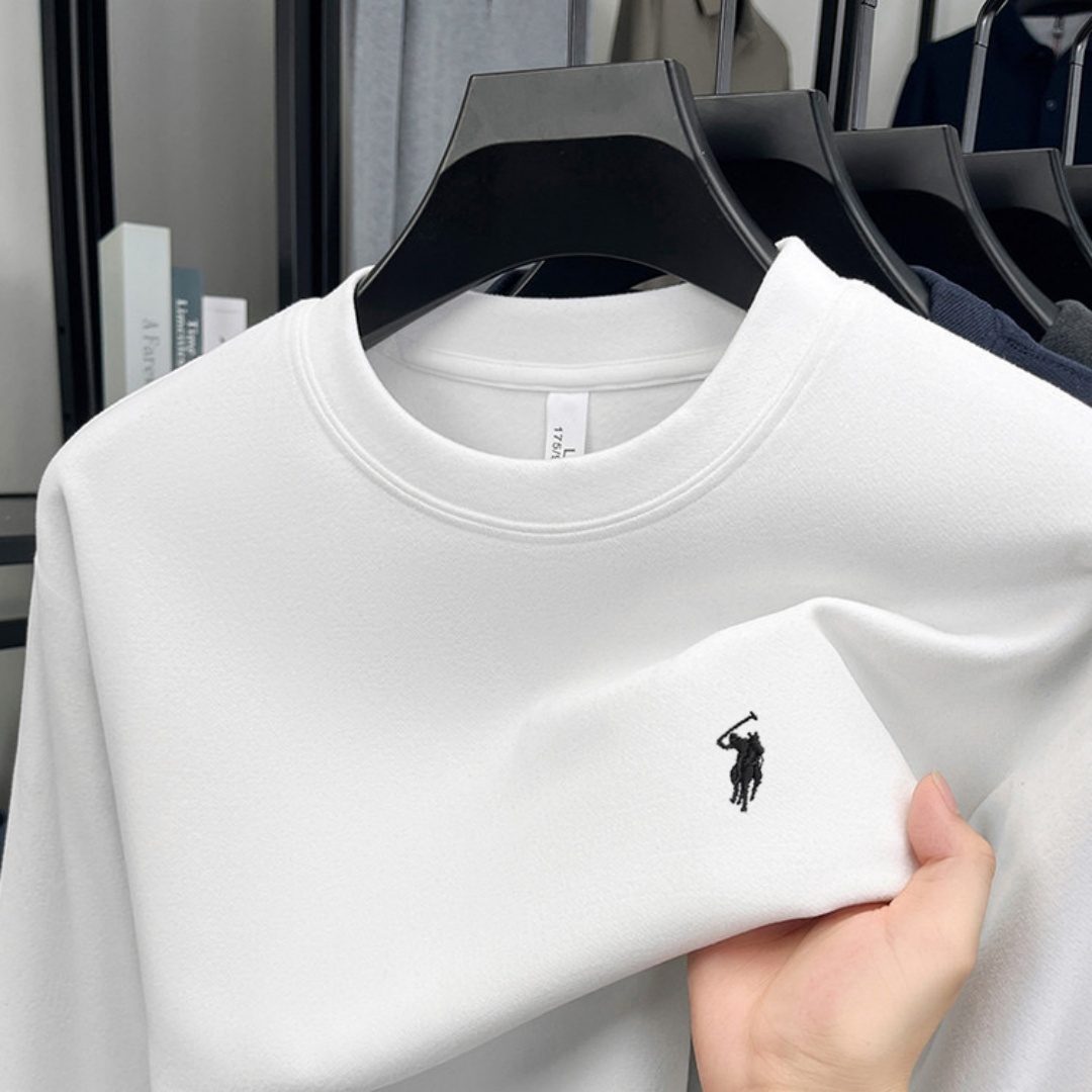 Camisa polo masculina de manga - Embroidery Cotton avaliação e preço
