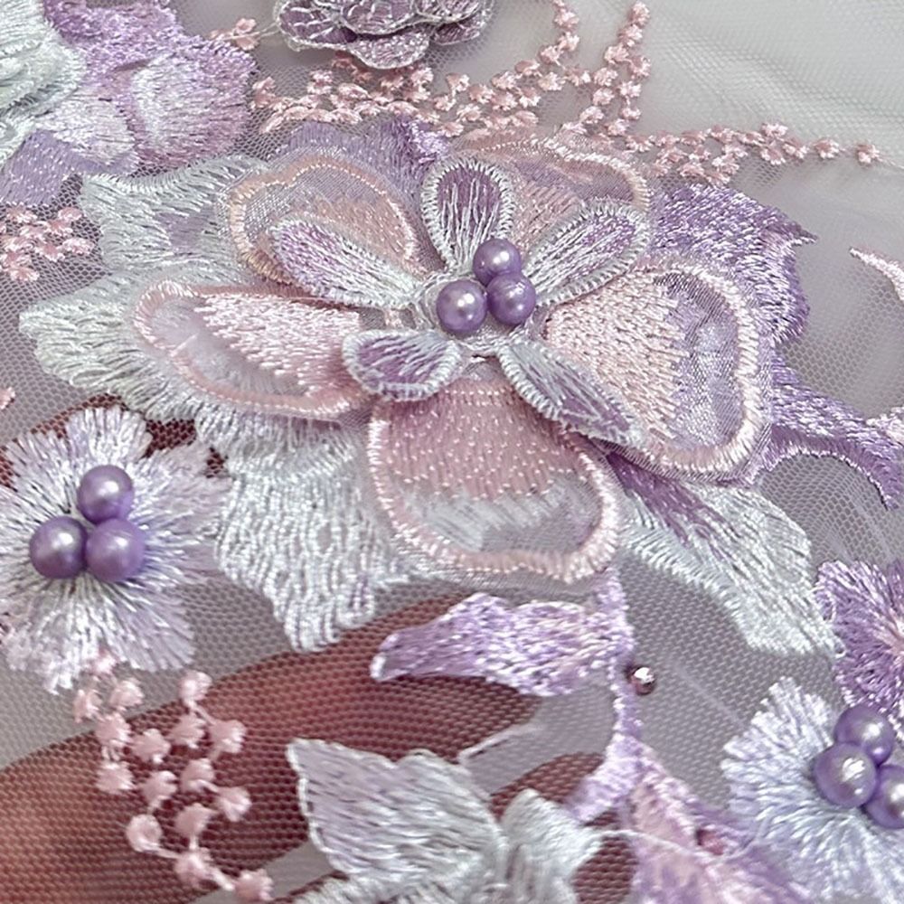 Apliques de renda com flores 3 - Embroidery Flower Pattern avaliação e preço