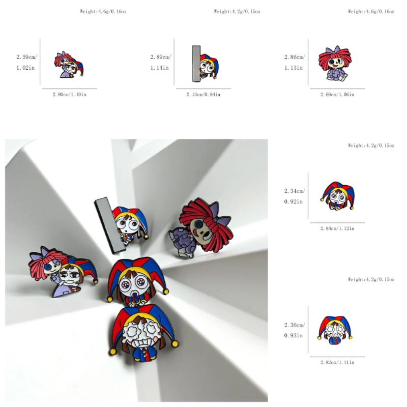 5 Peças de Broches de Metal de - Embroidery Simple avaliação e preço