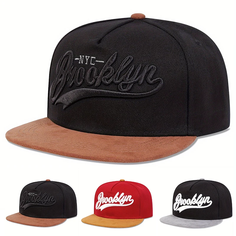 Bonés Unissex BROOKLYN com Bor - Embroidery Font avaliação e preço