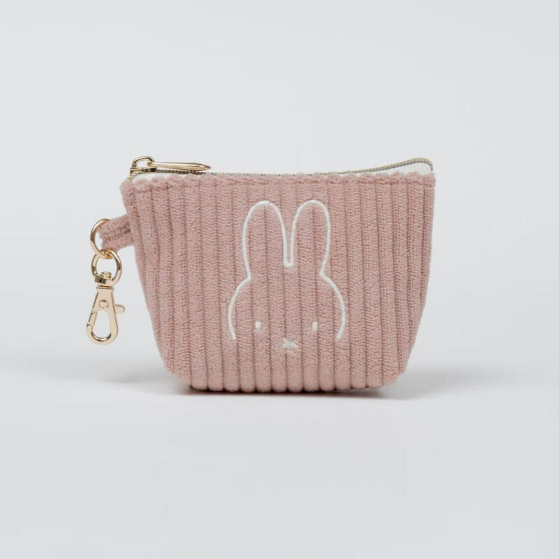 Carteira de Moedas de Veludo C - Embroidery Rabbit avaliação e preço