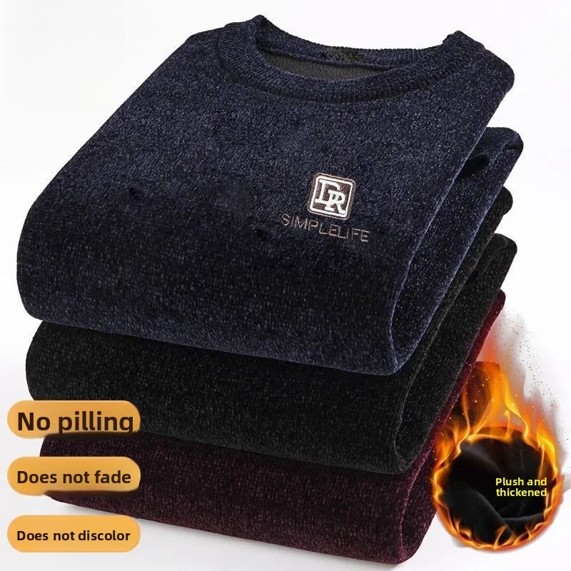 Pulôver masculino casual camis - Embroidery Font avaliação e preço