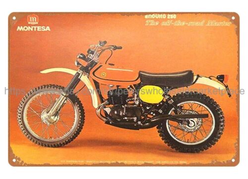 Motocicleta Metal Tin Sign, Ca - Embroidery Workshop avaliação e preço