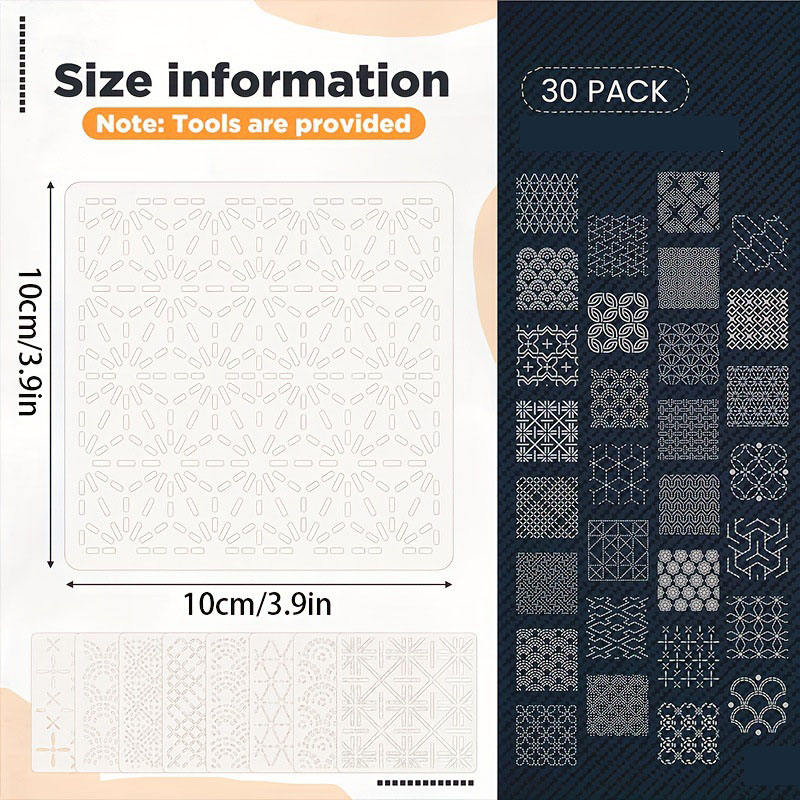 30 peças modelos de bordado di - Embroidery Free Pattern avaliação e preço