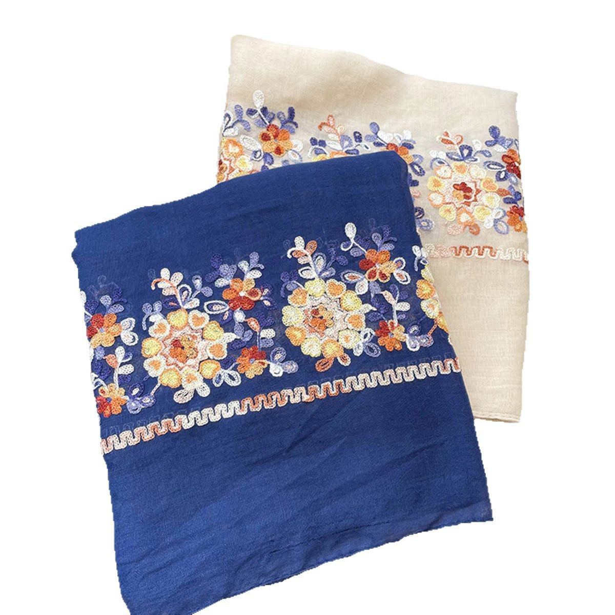 2025 novo algodão macio hijab  - Embroidery Shawl avaliação e preço