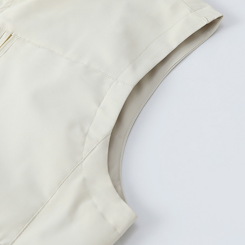 Colete de gola alta para negóc - Embroidery Vest avaliação e preço