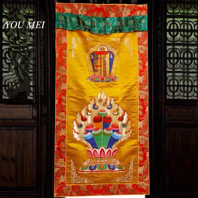 Cortina de Porta Estilo Tibeta - Embroidery Free Pattern avaliação e preço
