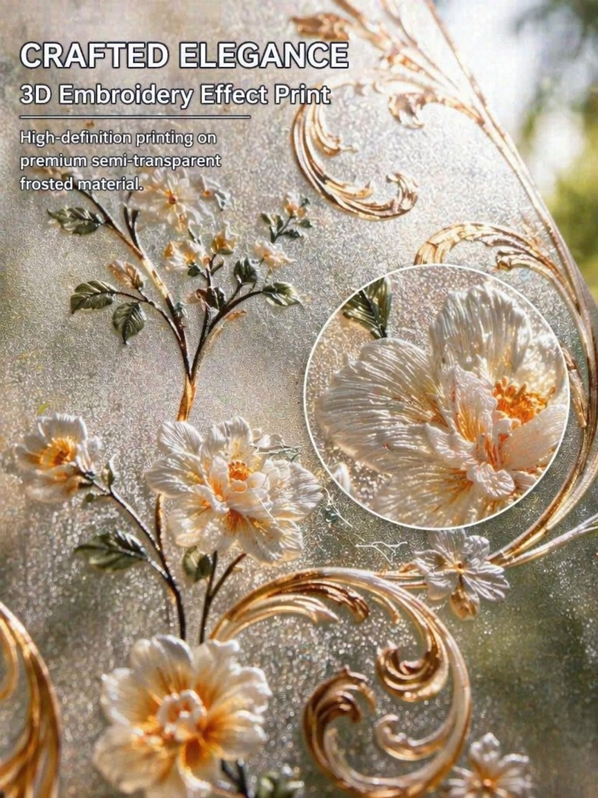 Película de Privacidade Fosca  - Embroidery Free Pattern avaliação e preço