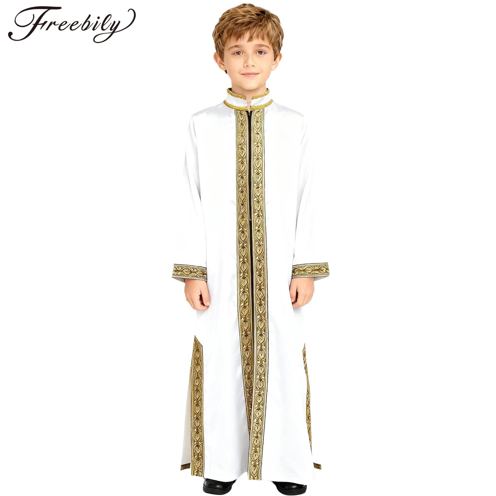Meninos ouro bordado maxi muçu - Embroidery Jacket avaliação e preço