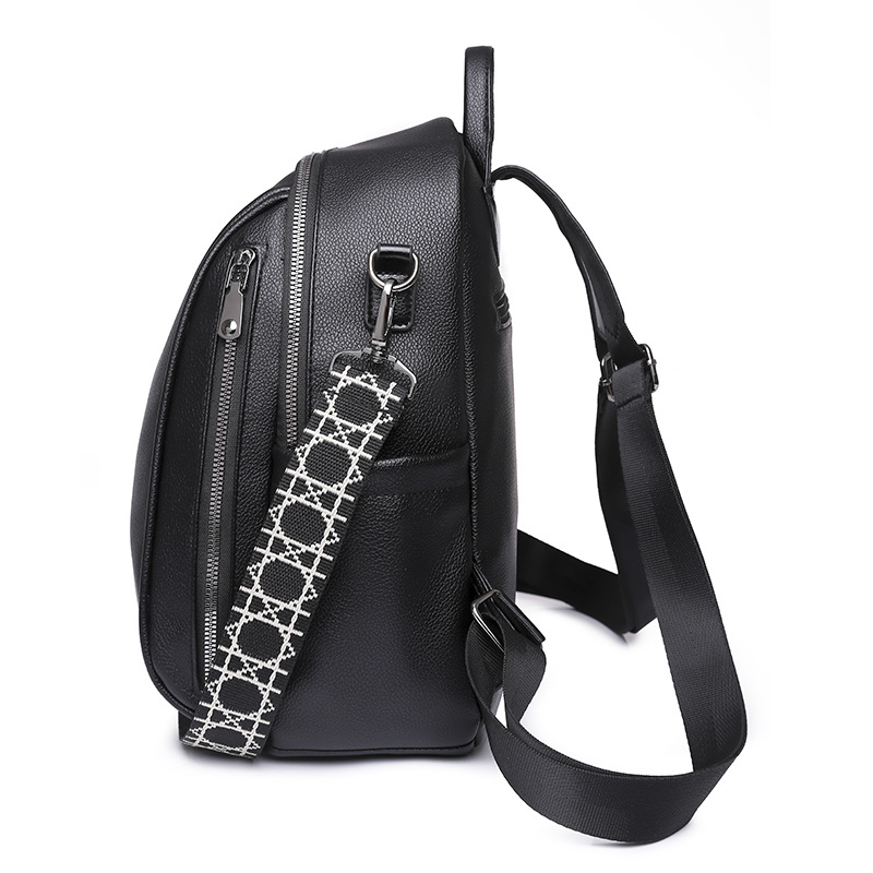 Mochila de estudante em couro  - Embroidery Frame avaliação e preço