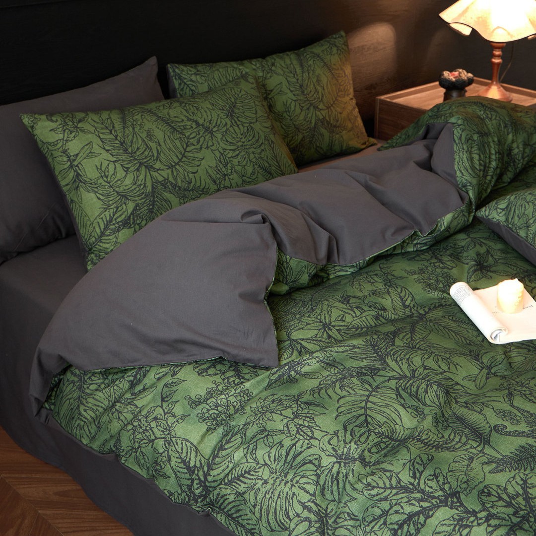 Conjunto de Roupa de Cama com  - Embroidery Quilt Cover avaliação e preço