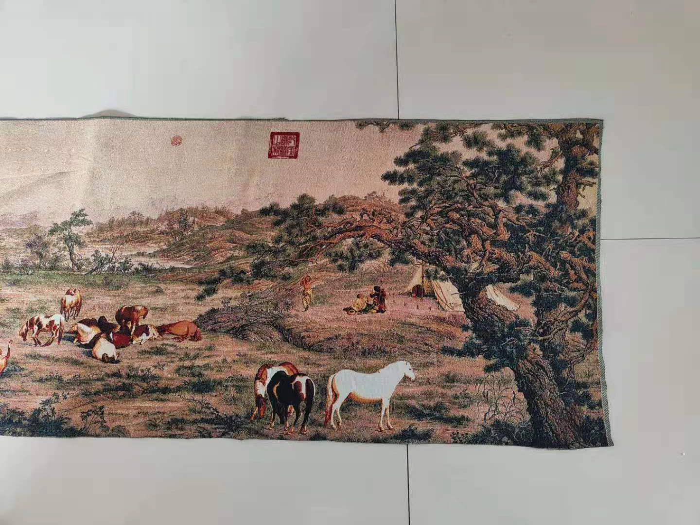5m super tamanho chinês folk s - Embroidery Horse avaliação e preço