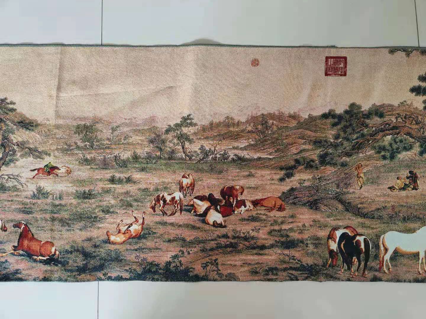 5m super tamanho chinês folk s - Embroidery Horse avaliação e preço