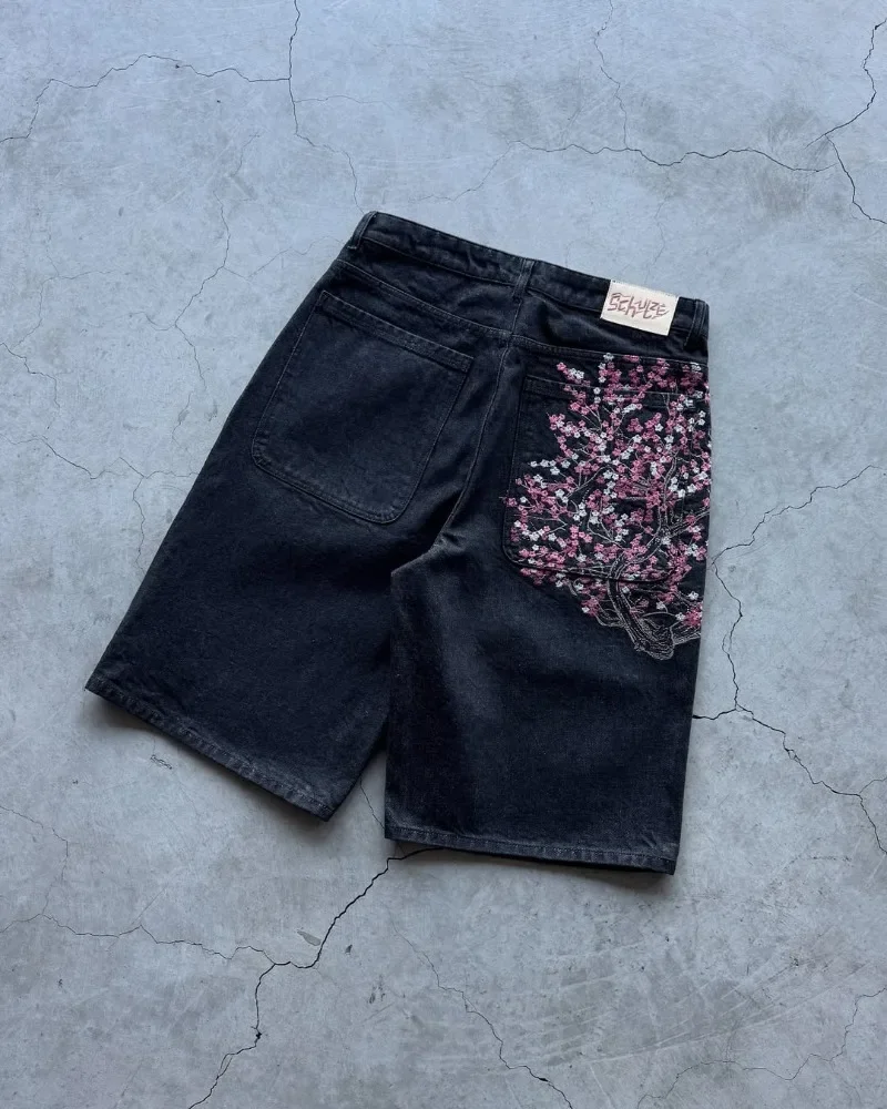 Shorts Jeans Sakura com Bordad - Embroidery Jeans Sakura avaliação e preço