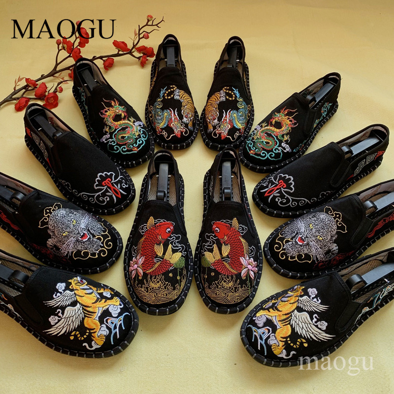 Sapatos Slip-On Unissex Estilo - Embroidery Free Pattern avaliação e preço