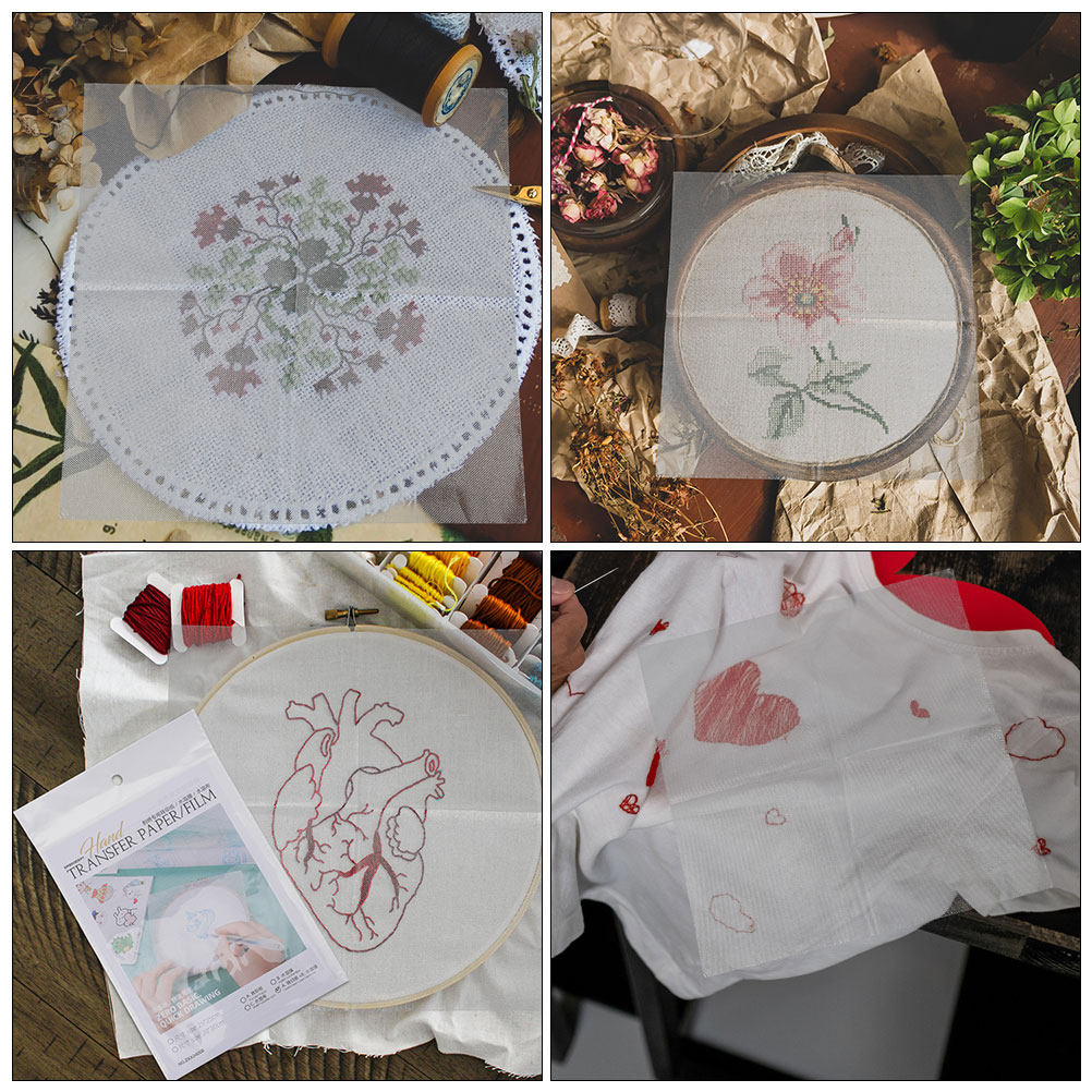 Conjunto de 8 Peças de Papel d - Embroidery Free Pattern avaliação e preço