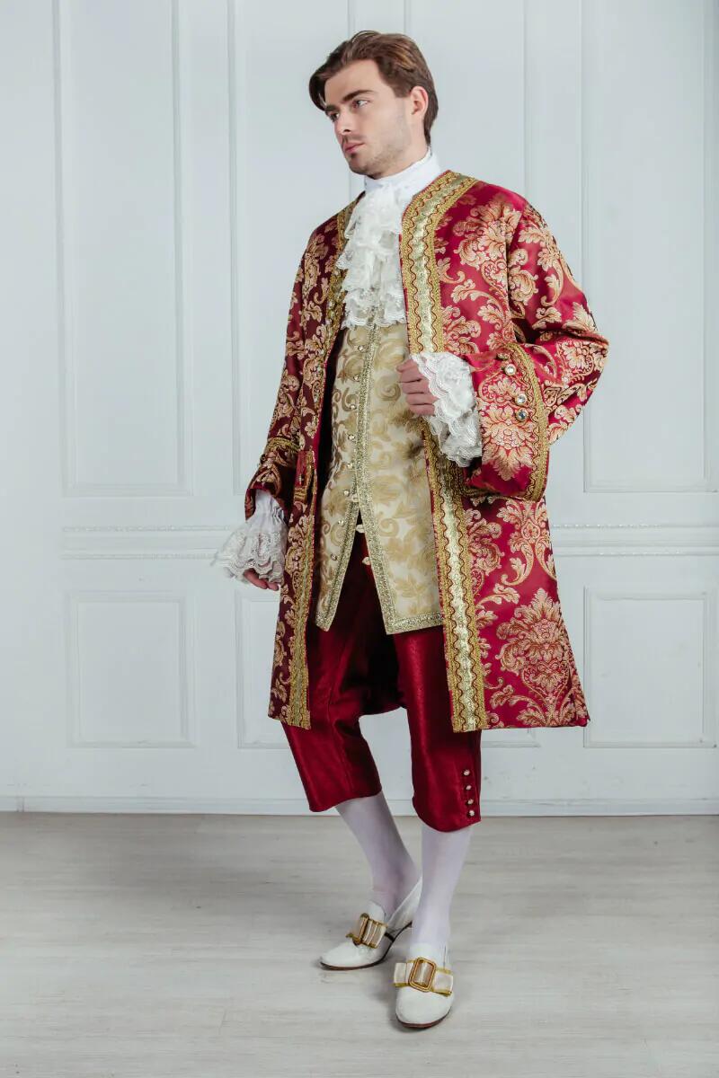 Trajes de Nobre do Século XVII - Embroidery Vest avaliação e preço