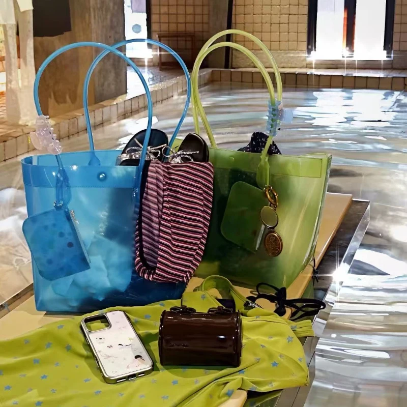 Nova Bolsa Tote Transparente e - Embroidery Workshop avaliação e preço