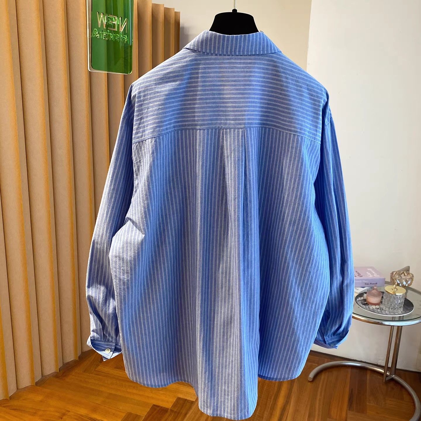 Camisa Feminina Coreana Azul B - Embroidery Jacket avaliação e preço